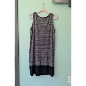 J Jill Wearever Striped Oversized relaxed day Dress